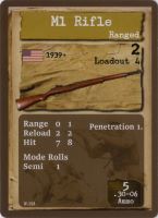 W-158,159 M1Rifle