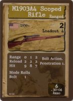 W-162 M1903A Scoped Rifle